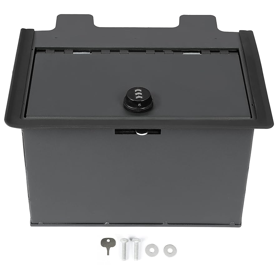 Amazon.com: KUAFU Center Console Safe Gun Box Compatible